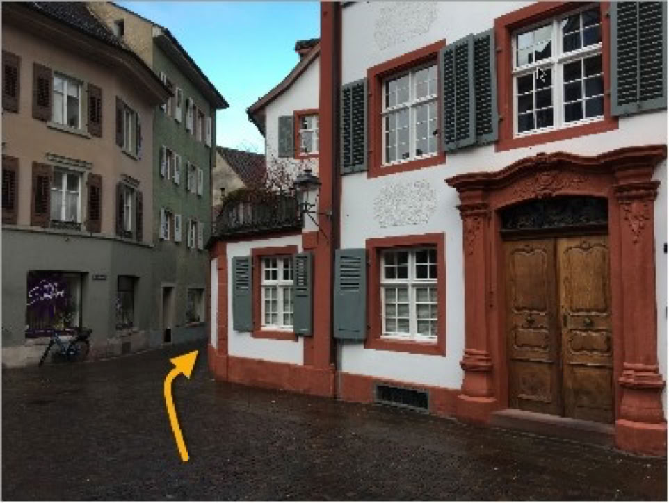 So finden Sie das Kurslokal